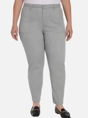NWT Banana Republic Twill Pant Gray Grey Size 14